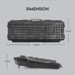 FANTECH K511 MEMBRANE KEYBOARD