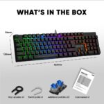 ARMAGEDDON MKA-7C NEO PSYCHEAGLE MECHANICAL KEYBOARD