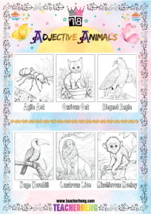78 ADJECTIVE ANIMALS